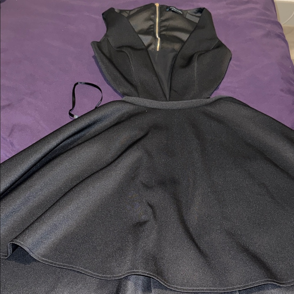 Marciano Black Backless Dress